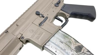 [KRYTAC] WAR SPORT LVOA-C FDE 電動ガン ショップカスタム グリップエンドプレート割れあり (訳あり)サブ画像へ4