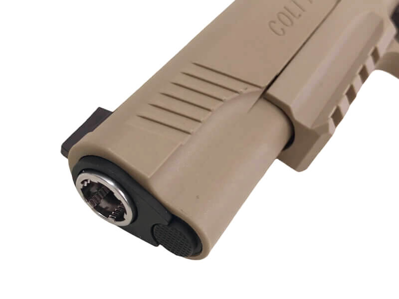 BM-45 CO2GBB ガスブローバックエアガン バトン BM-45 CO2 GBB FDE 3rdロット レビュー