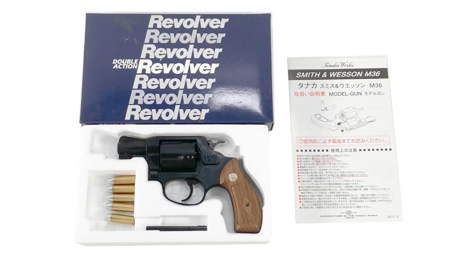 [タナカ] S&W M36 チーフスペシャル 1966年アーリーモデル HW (中古)
