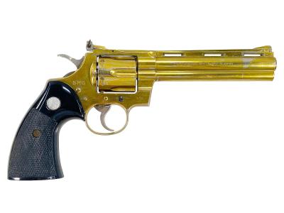 [コクサイ] コルトパイソン 6インチ 金属モデルガン 再塗装品 動作可 サイトネジ外れ (訳あり)サブ画像へ1
