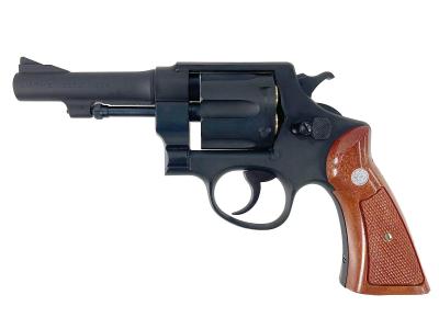 [タナカ] S&W M1917 HE2 ファイブスクリュー 4インチ HW 発火モデルガン グリップカスタム (未発火)サブ画像へ1