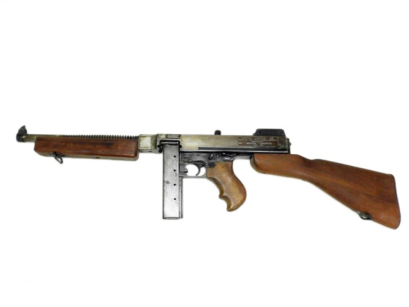 [MGC] トンプソン M1921 ミリタリータイプ 金属モデルガン 装填・排莢難あり (訳あり)