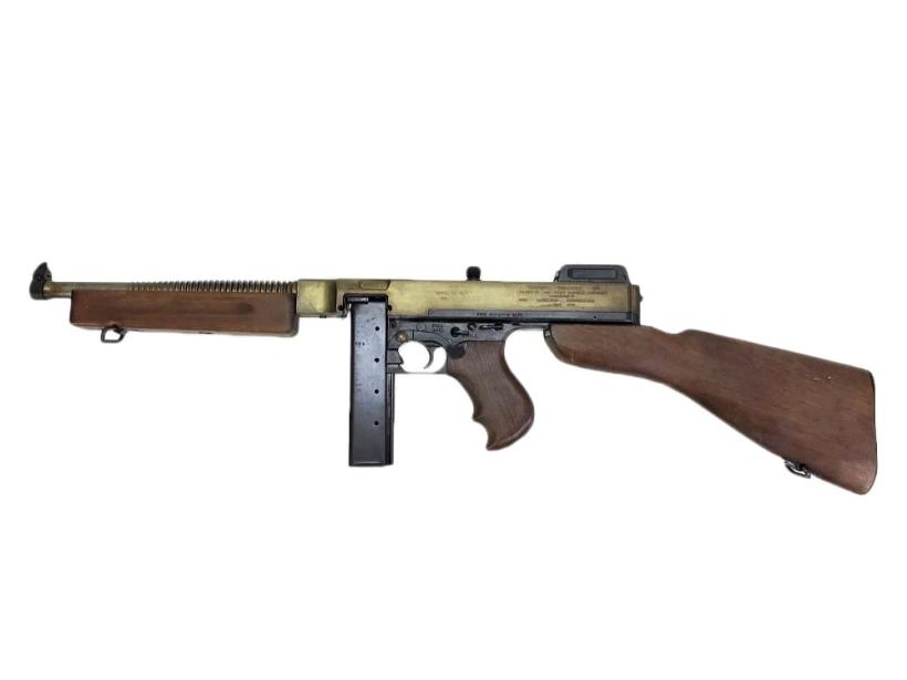 [MGC] トンプソン M1921 ミリタリータイプ SMG 金属モデルガン 中期型 (中古)