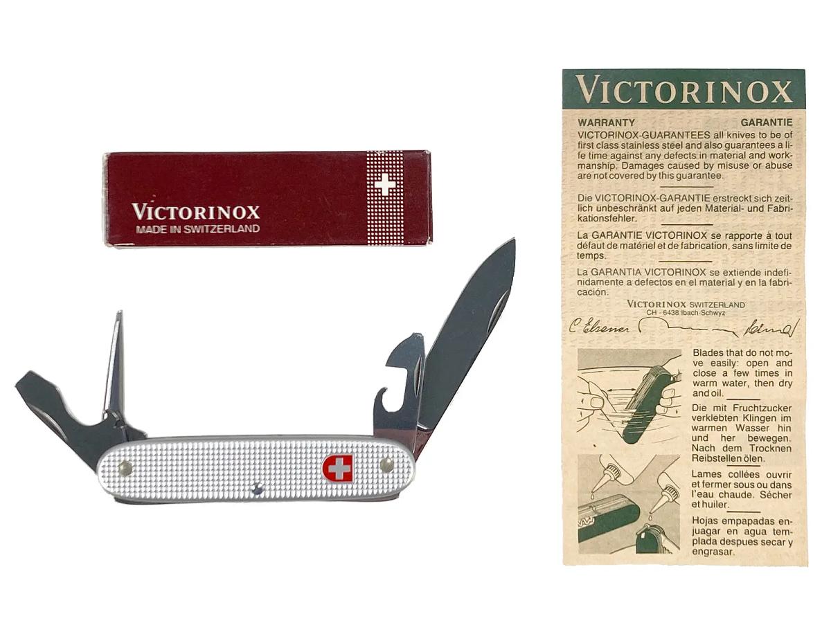 [VICTORINOX] ソルジャー AL シルバー ツールナイフ (中古)