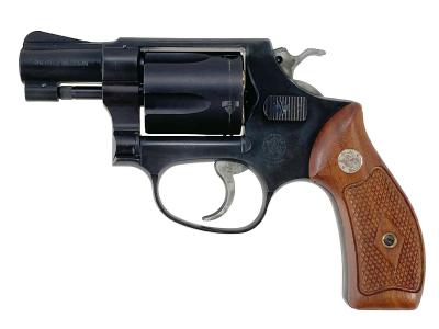 [タナカ] S&W M36 チーフスペシャル 2インチ HW アーリーモデル ガスリボルバー (中古)サブ画像へ1