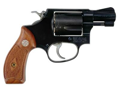 [タナカ] S&W M36 チーフスペシャル 2インチ HW アーリーモデル ガスリボルバー (中古)サブ画像へ2