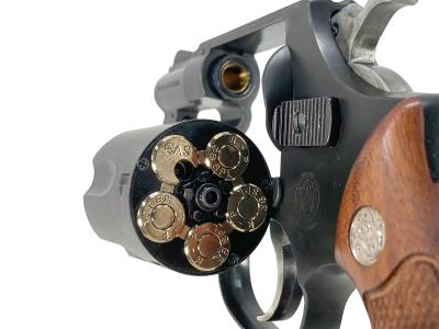 [タナカ] S&W M36 チーフスペシャル 2インチ HW アーリーモデル ガスリボルバー (中古)サブ画像へ7