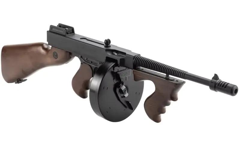 [EMG JAPAN KingArms] トンプソン M1928 シカゴタイプ リアルウッド トンプソン正規ライセンス 電動ガン
