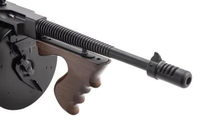 [EMG JAPAN KingArms] トンプソン M1928 シカゴタイプ リアルウッド トンプソン正規ライセンス 電動ガン (新品予約受付中! 特典あり)サブ画像へ2