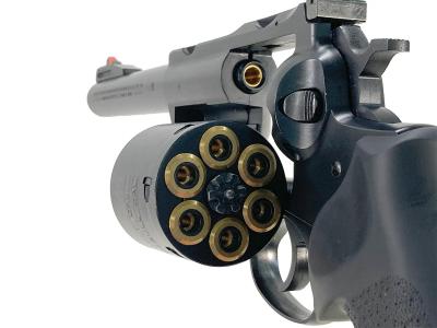 [マルシン] スーパーレッドホーク 7.5インチ 454カスールタイプ ホーグタイプグリップ仕様 マットブラックABS ガスガン (中古)サブ画像へ7