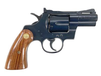 [MGC/新日本模型] コルト パイソン 357マグナム 2.5インチ HW/ABS 木製グリップ 発火モデルガン (中古)サブ画像へ2