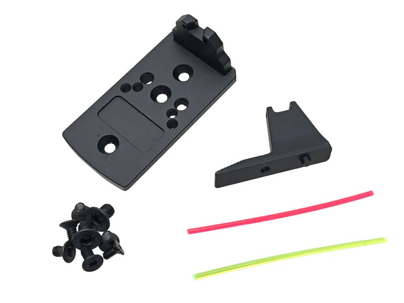 [5KU] AAP-01 アサシン用RMRスチールリアマウント&スチールフロントサイト U01-016 (新品)