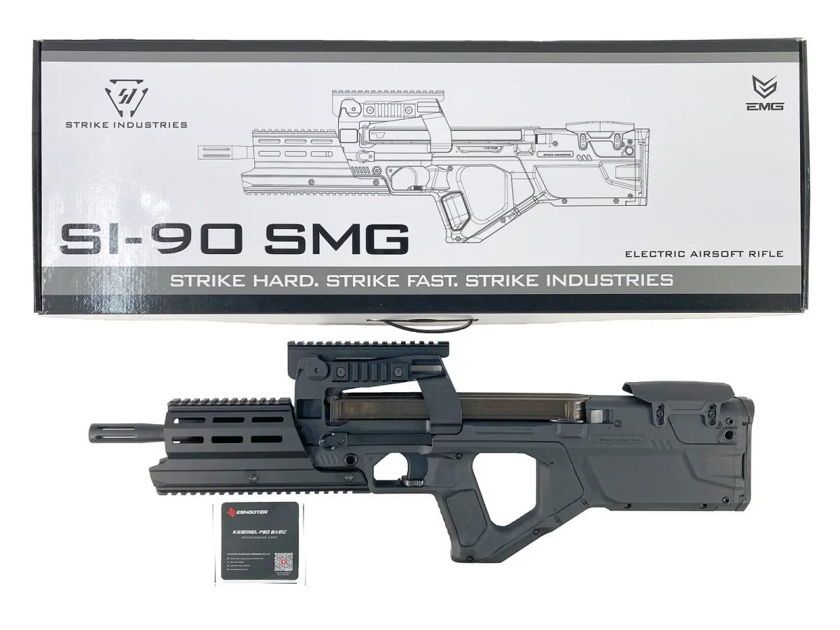 [Strike Industries/EMG] SI-90 Long AEG with Kestrel 正規ライセンス 電動ガン BK (新品)