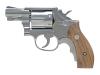 [コクサイ] S&W M64 2インチ ステンレスモデル ABS 発火モデルガン 木製グリップカスタム(中古) (中古)