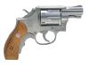 [コクサイ] S&W M64 2インチ ステンレスモデル ABS 発火モデルガン 木製グリップカスタム(中古) (中古)