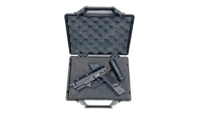 [東京マルイ] M93R 電動ハンドガン レイルスライド＆マイクロプロサイト＆サイレンサーカスタム ガンケース付 (中古)サブ画像へ8