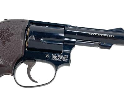 [東京CMC] S&W M36 チーフスペシャル 3インチ グリップカスタム ホワイト入 モデルガン (中古)サブ画像へ3