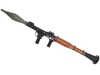 [SMOKEYS GUN FACTRY] RPG-7 ロケットプロペラ ランチャー フルメタル 最高級ウォールナット使用 マウント調節跡あり (中古)