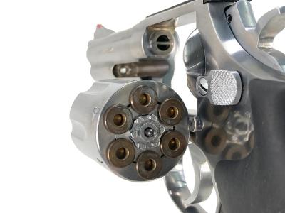 [マルシン] S&W M686 4インチ シルバーABS 発火モデルガン ラバーグリップカスタム (中古)サブ画像へ6