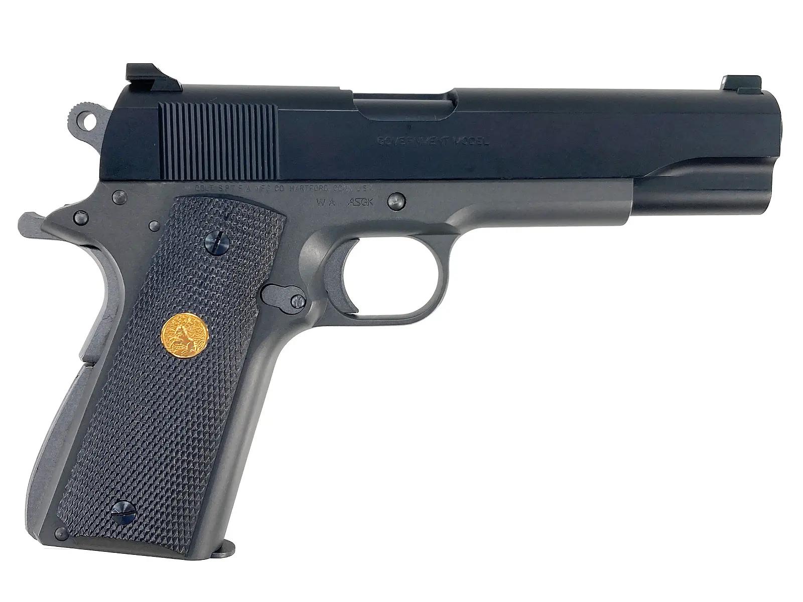 ウエスタンアームズ　ガバメント　CQB　ハイスペック ver． WA] ガバメント CQB ハイスペックバージョン ガスブローバック (中古
