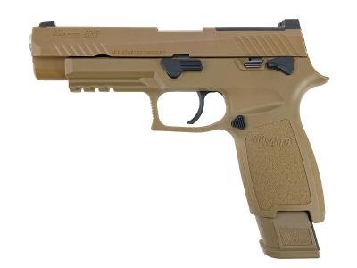 [SIG AIR Proforce_LayLax] P320-M17 CO2 GBB CO2ガスブローバック TAN アウターバレルカスタム ガンケース付属 (中古)サブ画像へ1