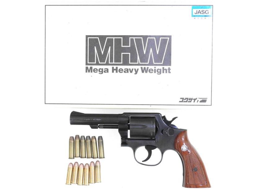 [コクサイ] S&W M10 4インチ ヘビーバレル ブラックモデル No.405 発火式モデルガン シリンダーストップ難 (訳あり)