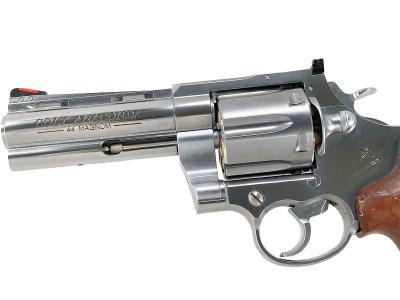 [マルシン] コルト アナコンダ シルバーABS マキシ8 4インチ 8mmBB ガスリボルバー グリップ塗装 (中古)サブ画像へ2