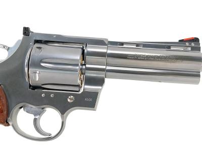 [マルシン] コルト アナコンダ シルバーABS マキシ8 4インチ 8mmBB ガスリボルバー グリップ塗装 (中古)サブ画像へ3