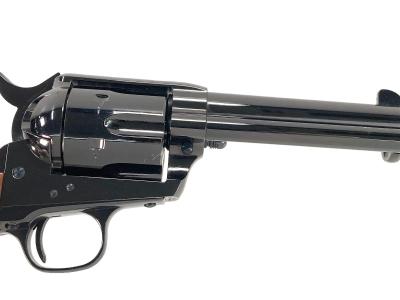[タナカ] コルト SAA.45 シビリアン 4-3/4インチ スチールジュピターフィニッシュ ガスリボルバー グリップカスタム (中古)サブ画像へ4