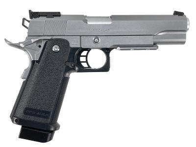 [東京マルイ] ハイキャパ5.1 ステンレスモデル ガスブローバック バレルカスタム ガンケース付属 (中古)サブ画像へ2