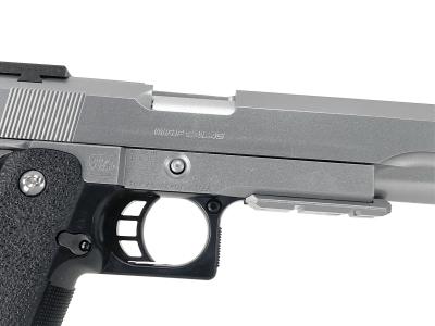 [東京マルイ] ハイキャパ5.1 ステンレスモデル ガスブローバック バレルカスタム ガンケース付属 (中古)サブ画像へ4