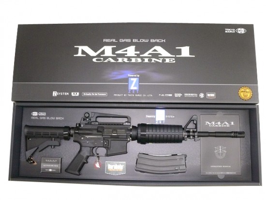 [東京マルイ] M4A1カービン リアルガスブローバック アサルトライフル GBB (中古～新品)