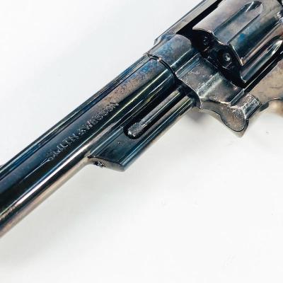 [コクサイ] S&W M29 NEW 44マグナム 6インチ No.75 ABS スチールブルーフィニッシュ 発火モデルガン 木製グリップカスタム (中古)サブ画像へ6
