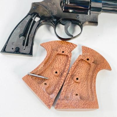[コクサイ] S&W M29 NEW 44マグナム 6インチ No.75 ABS スチールブルーフィニッシュ 発火モデルガン 木製グリップカスタム (中古)サブ画像へ9