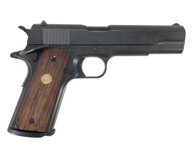 [東京マルイ] コルト M1911A1 ガバメント ガスブローバック マグウェル 木製グリップカスタム (中古)サブ画像へ2