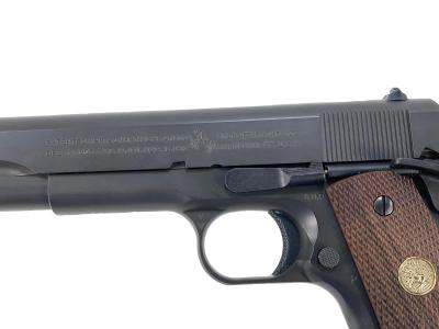 [東京マルイ] コルト M1911A1 ガバメント ガスブローバック マグウェル 木製グリップカスタム (中古)サブ画像へ3