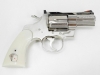 [タナカ] コルトパイソン Snake Eyes/スネークアイズ 2.5インチ Rモデル ニッケルフィニッシュ ガスリボルバー (中古)