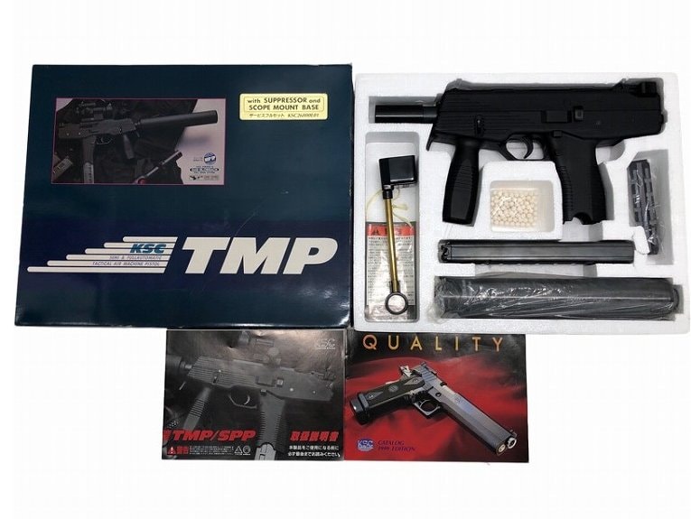 [KSC] TMP フルセットモデル ガスブローバック サブマシンガン (中古)