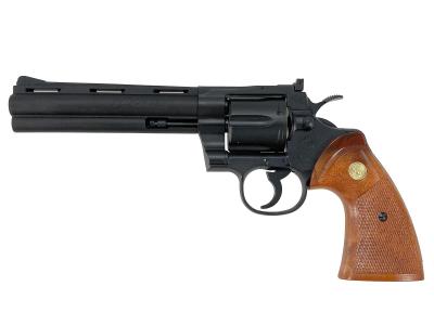 [タナカ] コルト パイソン 357マグナム 6インチ Rモデル HW ガスリボルバー 26/09以降ロット (新品)サブ画像へ1