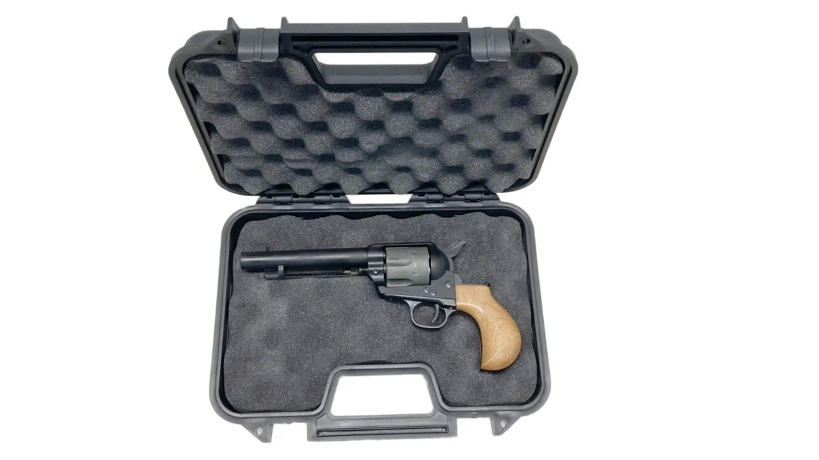[タナカ] コルト SAA.45 D.C アーティラリー 5-1/2インチ HW バードヘッドグリップカスタム ガンケース付 (中古)