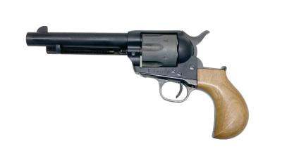 [タナカ] コルト SAA.45 D.C アーティラリー 5-1/2インチ HW バードヘッドグリップカスタム ガンケース付 (中古)サブ画像へ1