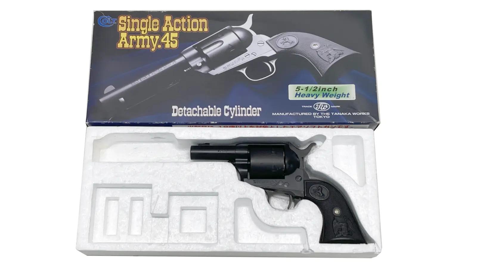 [タナカ] コルト SAA.45 シェリフ 3インチ ガスリボルバー (中古)