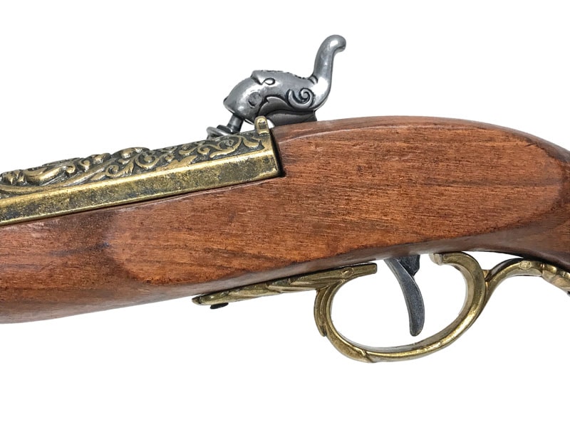 DENIX] 古式銃 イタリアンピストル 観賞用レプリカ No.1013 (中古)の