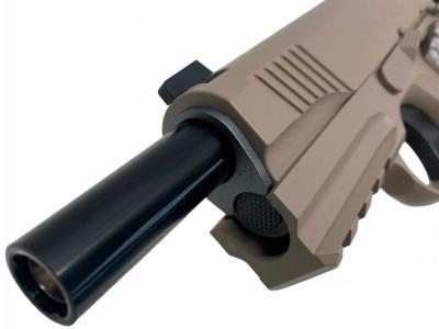 [東京マルイ] M45A1 ガスブローバック カスタム メタルアウターバレル マグウェルカスタム / ガンケースセット (中古)サブ画像へ2