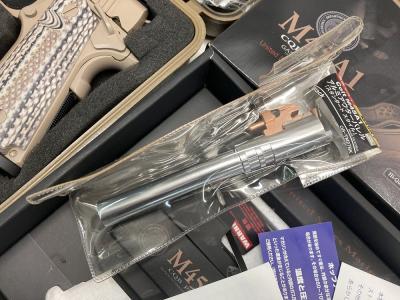 [東京マルイ] M45A1 ガスブローバック カスタム メタルアウターバレル マグウェルカスタム / ガンケースセット (中古)サブ画像へ7