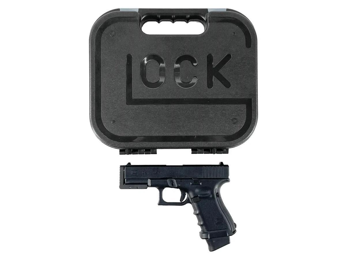 [東京マルイ] グロック19 Gen4 ガスブローバック ストライクフェイス&バレルカスタム ガンケース付属 (中古)