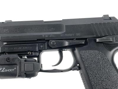 [東京マルイ] USP コンパクト ガスブローバック タクティカルライト/放出バルブカスタム ガンケース付属 (中古)サブ画像へ3