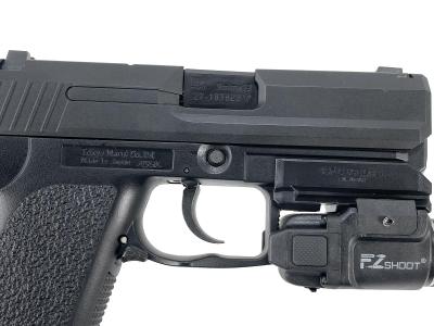 [東京マルイ] USP コンパクト ガスブローバック タクティカルライト/放出バルブカスタム ガンケース付属 (中古)サブ画像へ4