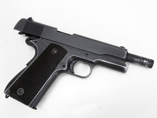WA コルト M1911 プライベートライアンモデル ガスガン ガバメント いよいよ残りわずか「コルトM1911A1 プライベートライアン」絶賛