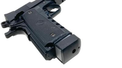 [WA] ドーベルマン.45 リミテッドエディション SCW1 ガスブローバック マグウェル欠品 ガンケース付 (中古)サブ画像へ3